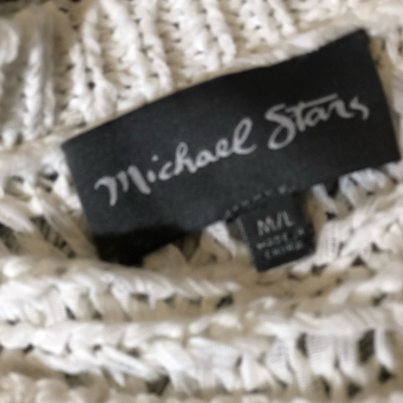 Michael Stars rape yarn fringe top /cover up - Picture 4 of 8